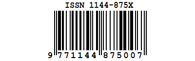 ISSN (International Standard Serial Number) barcode symbology description &  information